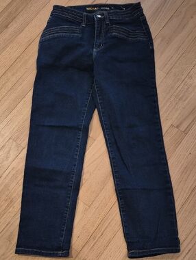 Michael Kors Navy Straight-Leg Women's Jeans